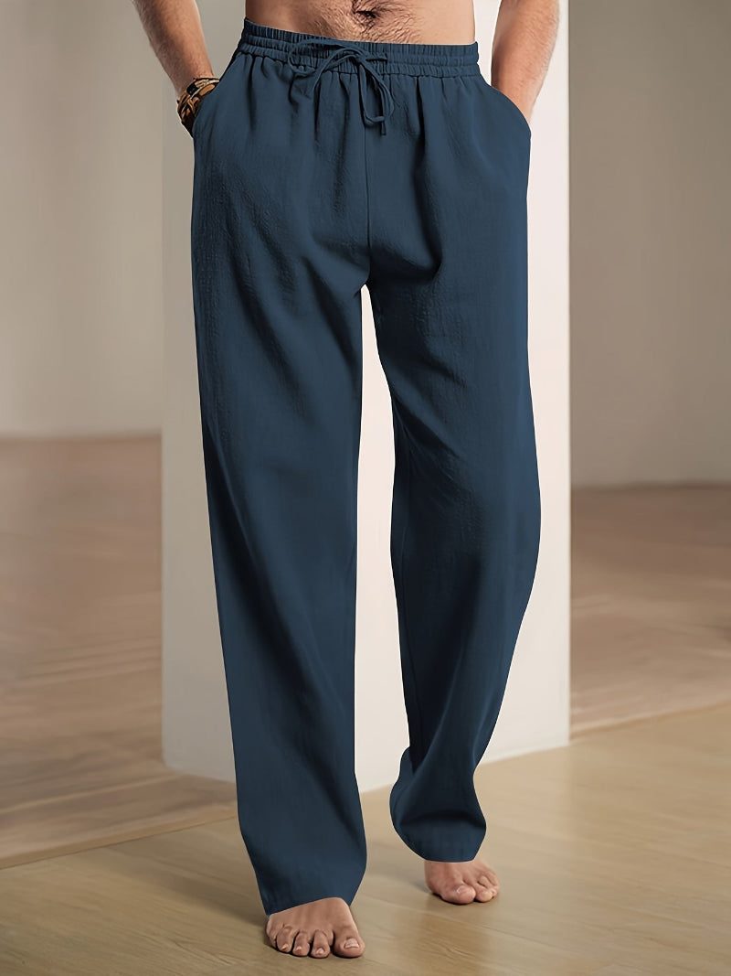 Pantaloni da Uomo Gamba Dritta con Coulisse — foto 3