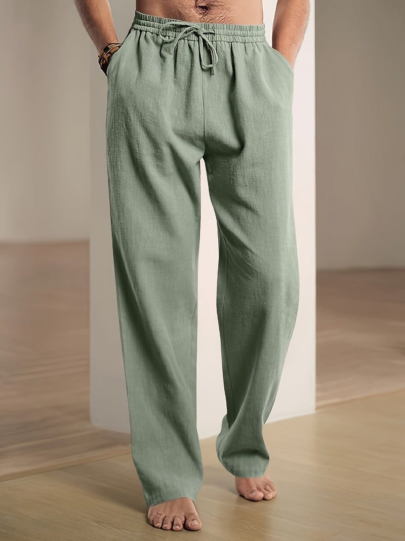 Pantaloni da Uomo Gamba Dritta con Coulisse — foto 4