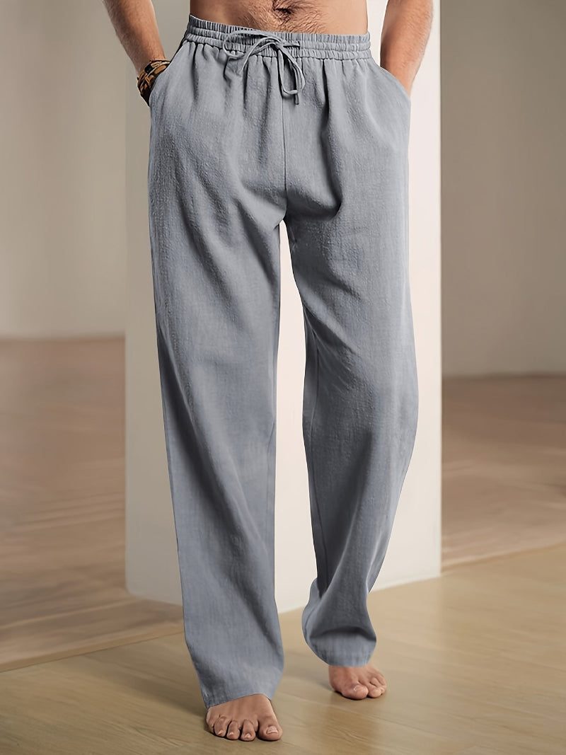 Pantaloni da Uomo Gamba Dritta con Coulisse — foto 5