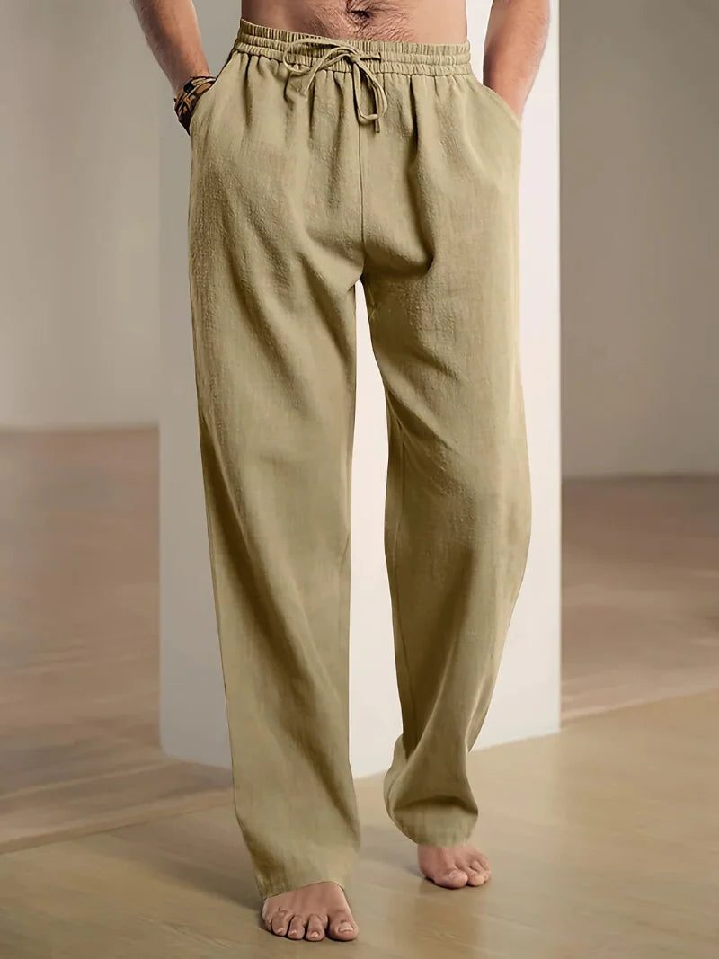 Pantaloni da Uomo Gamba Dritta con Coulisse — foto 6