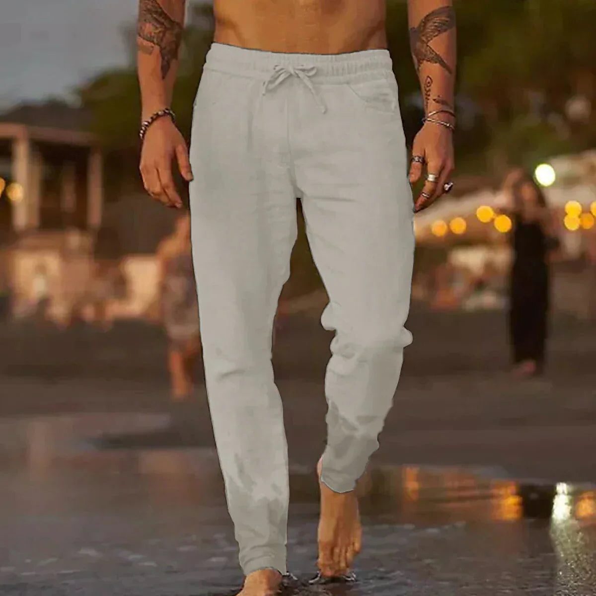 Pantaloni Comfort da Uomo a Gamba Dritta — foto 8