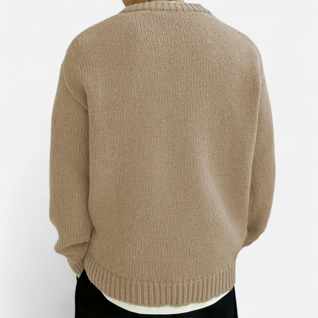 Pullover Girocollo da Uomo a Coste — foto 7
