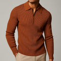 Polo Quarter Zip da Uomo a Costine