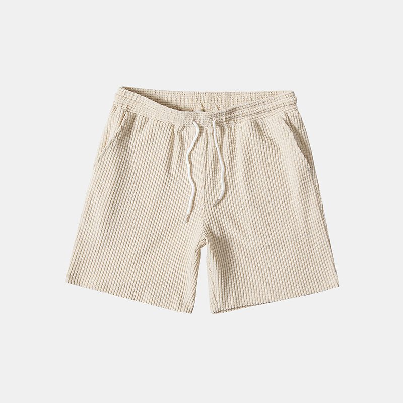 Set Camicia e Pantaloncini da Uomo a Coste — foto 3
