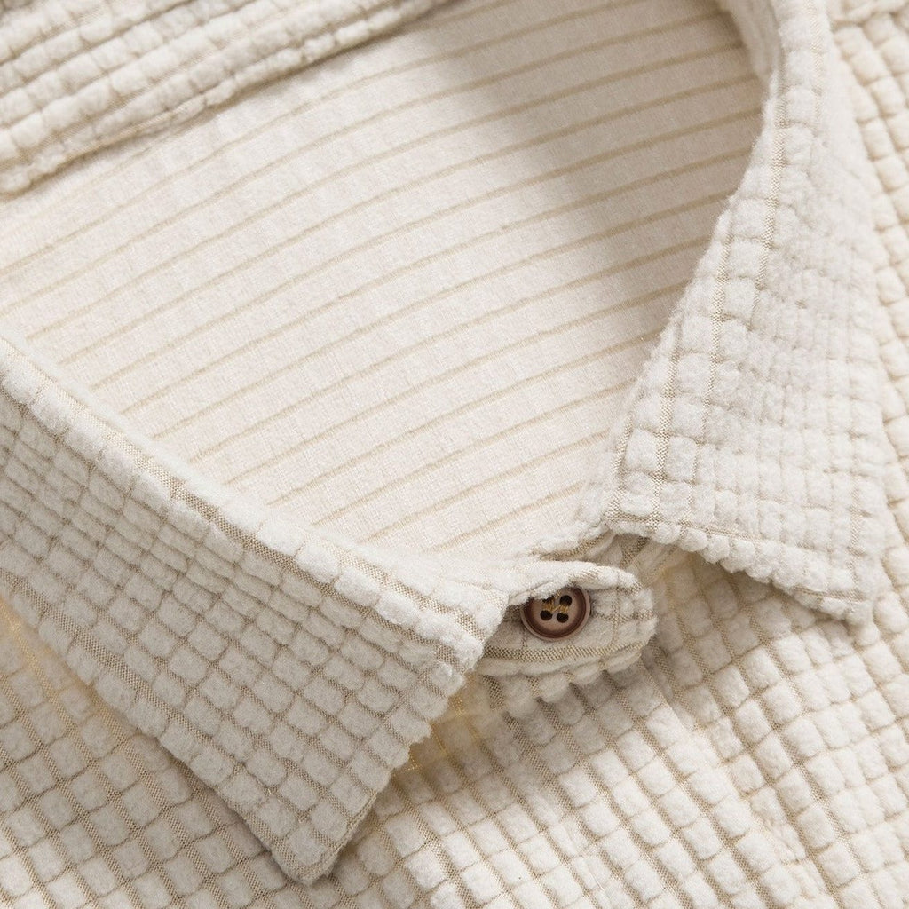 Set Camicia e Pantaloncini da Uomo a Coste — foto 8