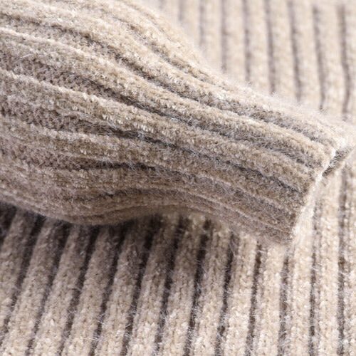 Maglione Dolcevita da Uomo Costine Verticali — foto 8