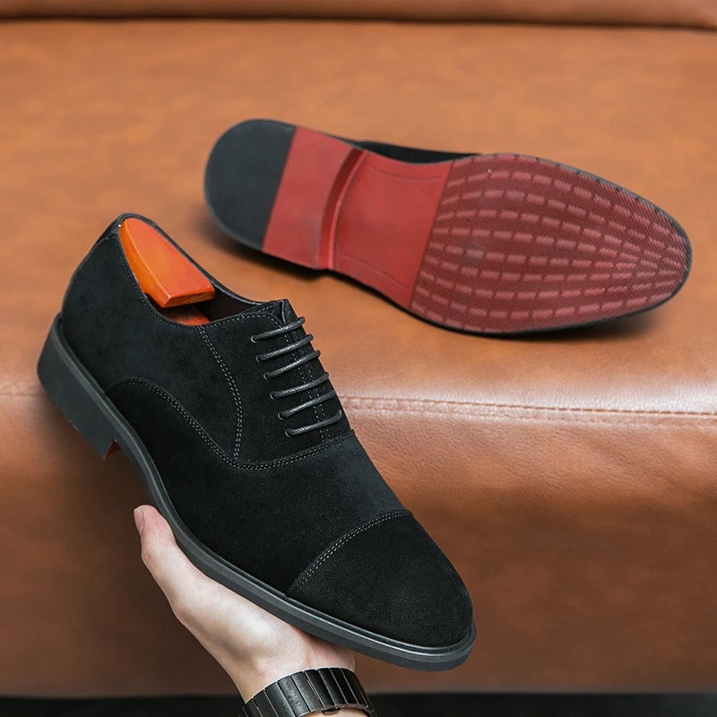 Scarpe Derby da Uomo in Camoscio Morbido — foto 15
