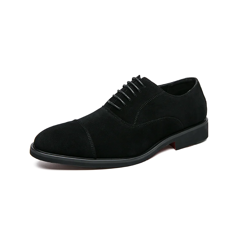 Scarpe Derby da Uomo in Camoscio Morbido — foto 4