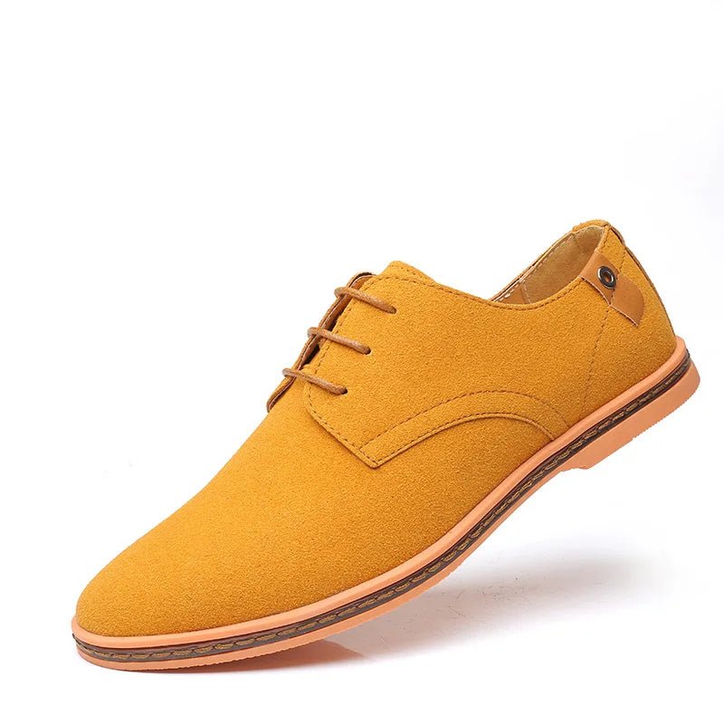 Scarpe Derby da Uomo Effetto Camoscio — foto 5