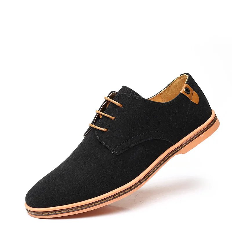 Scarpe Derby da Uomo Effetto Camoscio — foto 6