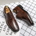 Scarpe Derby da Uomo in Pelle Finitura Lucida