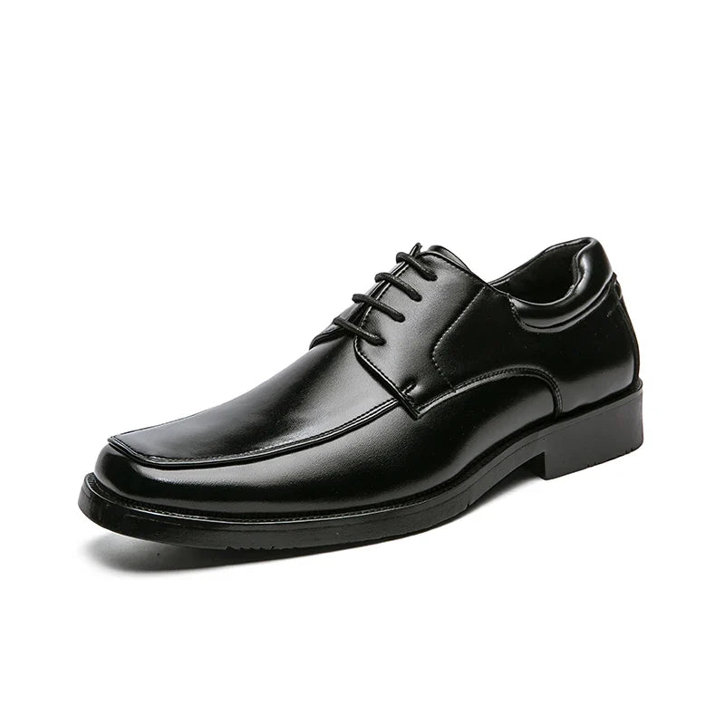 Scarpe Derby da Uomo in Pelle Finitura Lucida — foto 7
