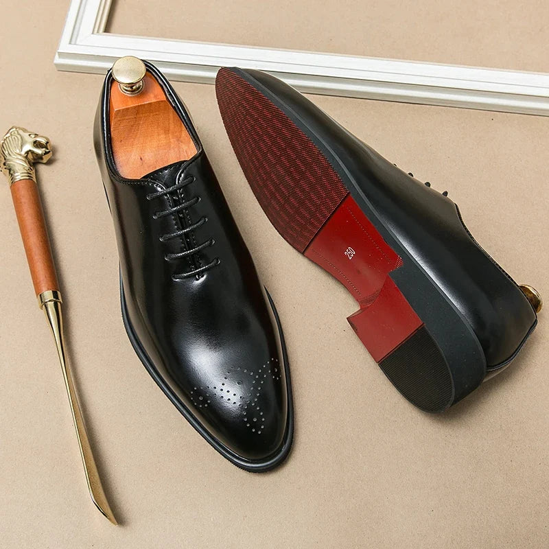 Scarpe Derby da Uomo in Pelle Silhouette Classica