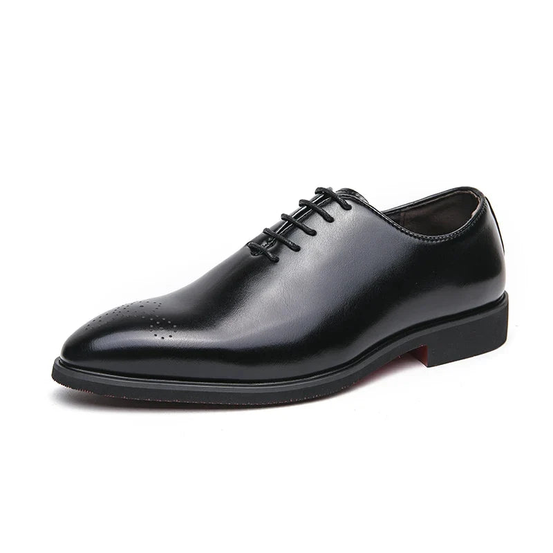 Scarpe Derby da Uomo in Pelle Silhouette Classica — foto 5