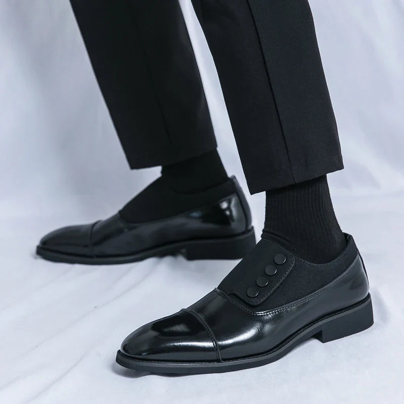 Scarpe Derby da Uomo in Pelle Stringate — foto 5