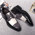 Scarpe Derby da Uomo in Pelle Suola in Gomma