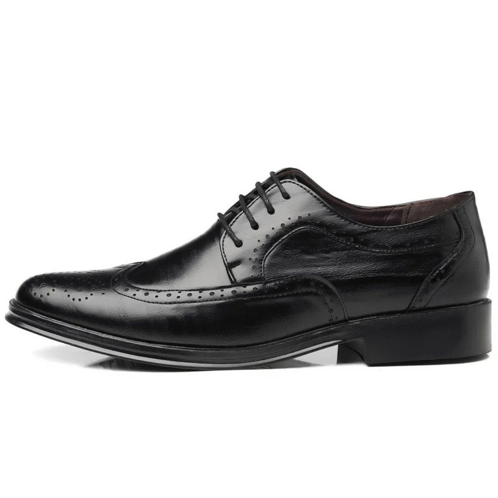 Scarpe Oxford Brogue da Uomo con Perforazioni Decorative — foto 5