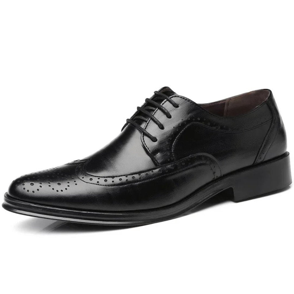 Scarpe Oxford Brogue da Uomo con Perforazioni Decorative — foto 6