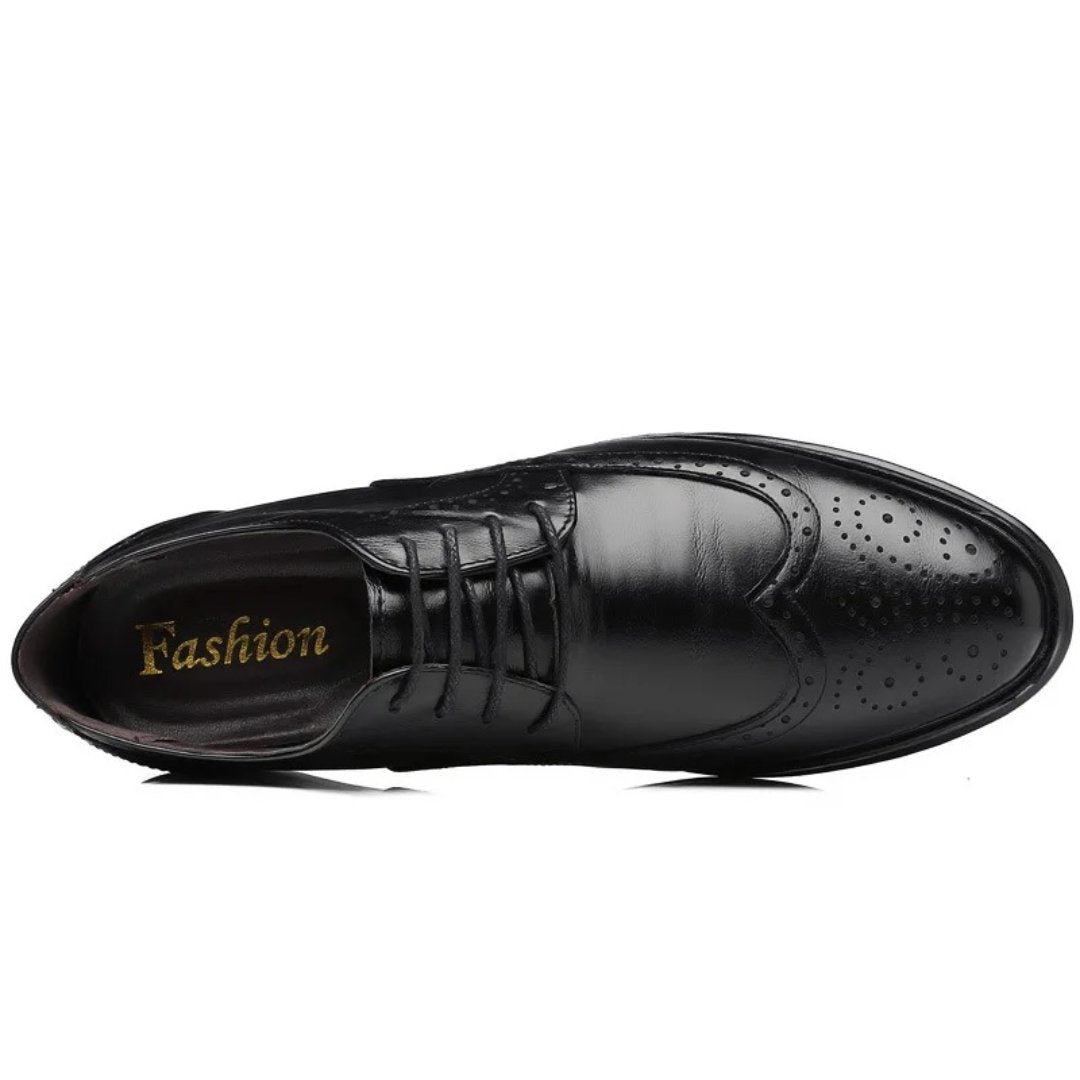 Scarpe Oxford Brogue da Uomo con Perforazioni Decorative — foto 7