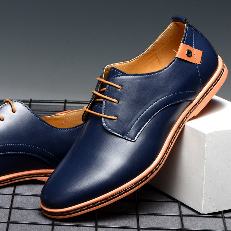 Scarpe Oxford da Uomo Classiche Stringate — foto 2
