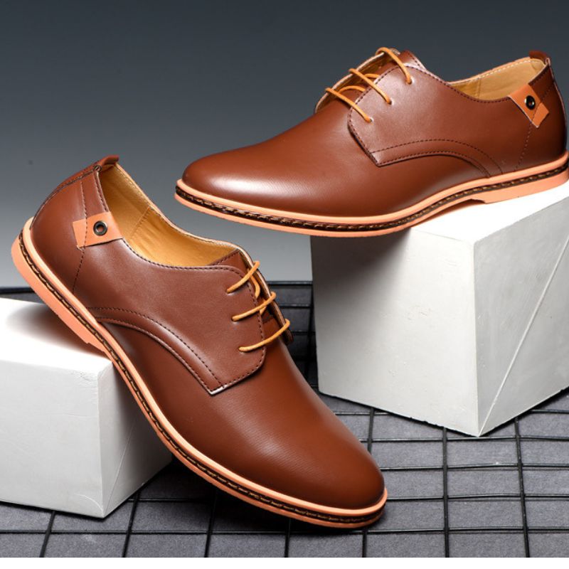 Scarpe Oxford da Uomo Classiche Stringate — foto 5