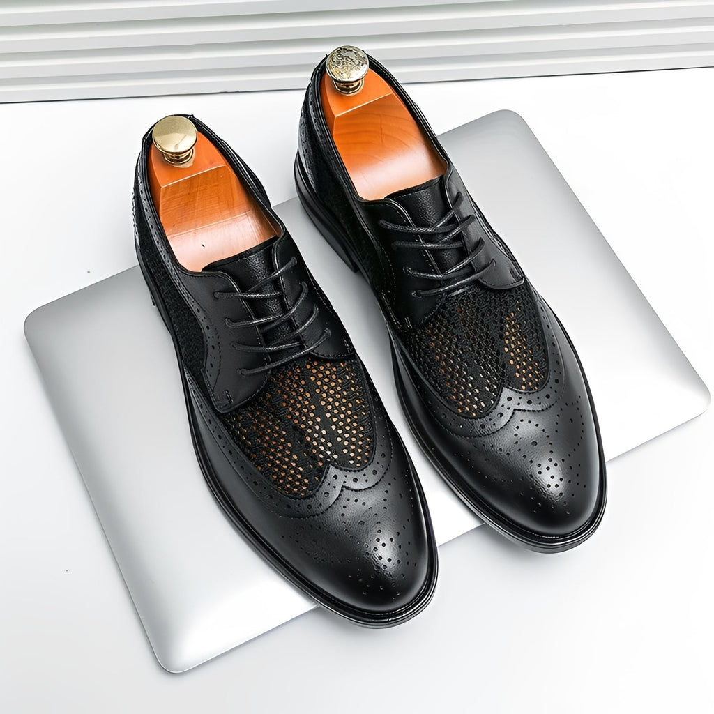 Scarpe Oxford da Uomo in Pelle Eleganti — foto 6