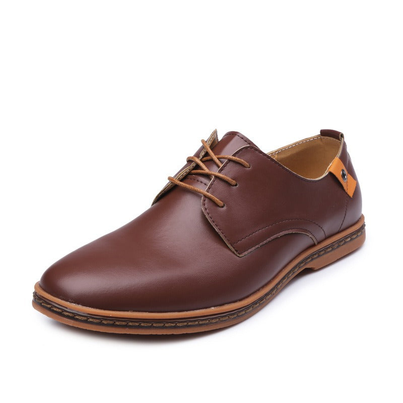 Scarpe Oxford da Uomo Punta Wingtip Lucida — foto 3