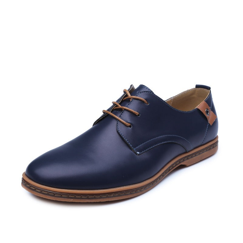 Scarpe Oxford da Uomo Punta Wingtip Lucida — foto 4