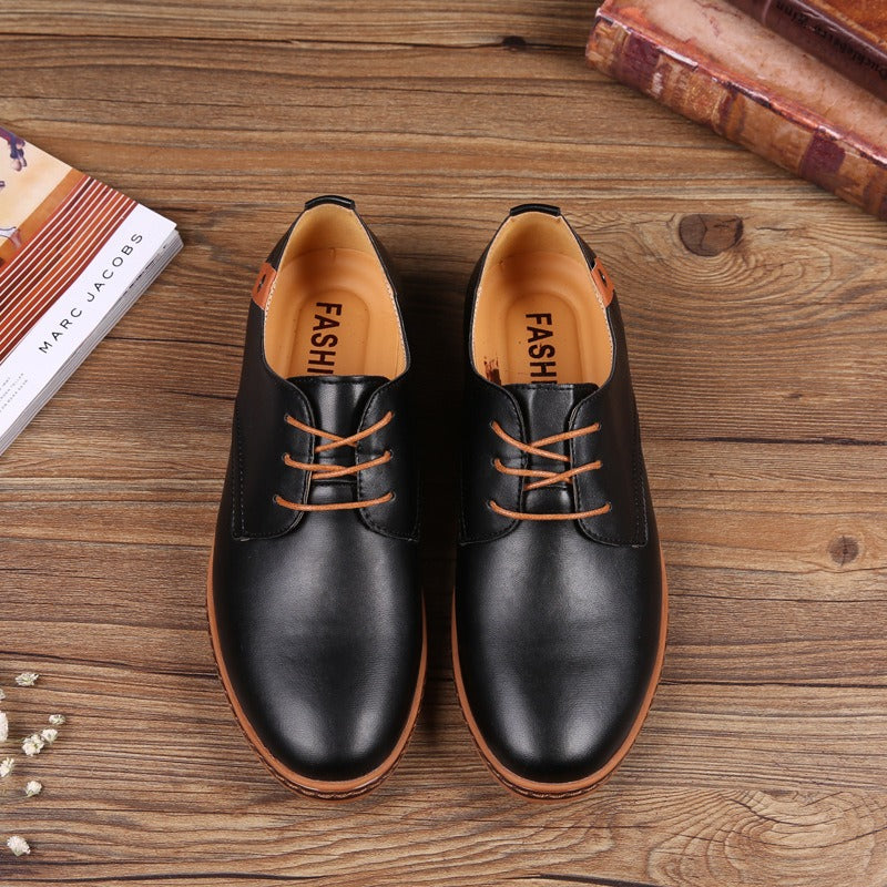 Scarpe Oxford da Uomo Punta Wingtip Lucida — foto 8