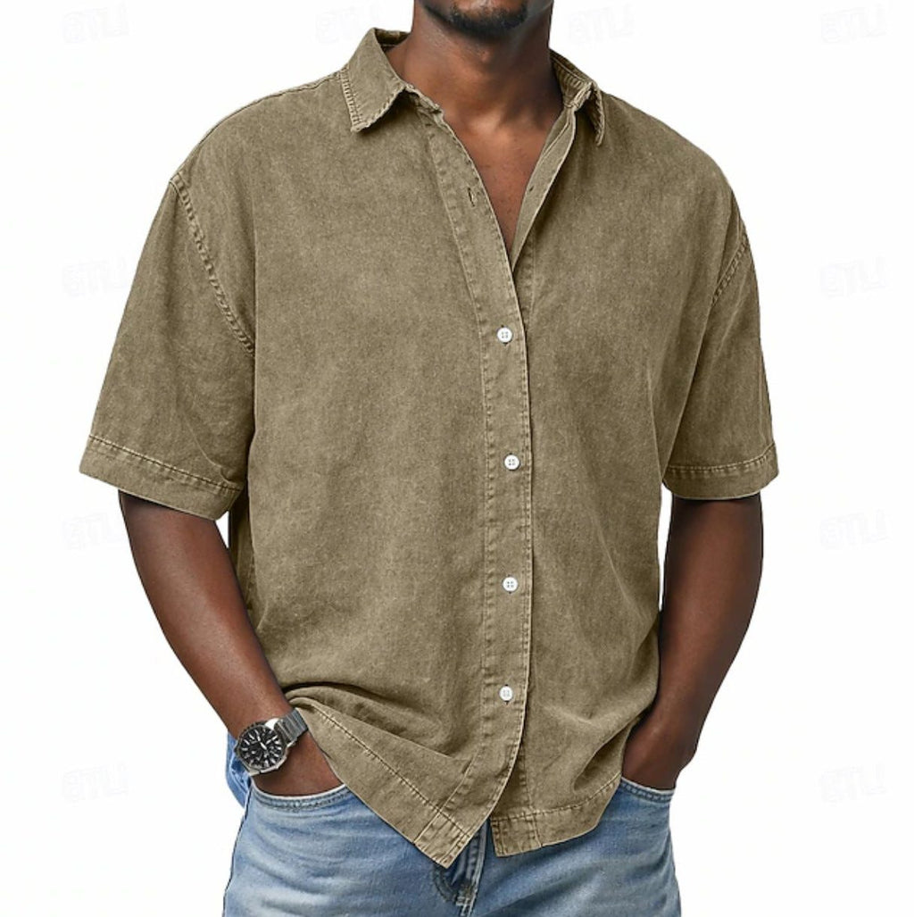 Camicia Casual da Uomo a Maniche Corte — foto 10