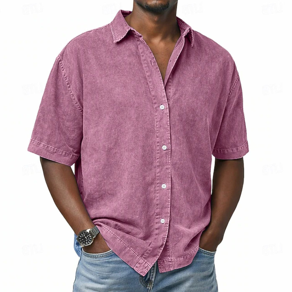 Camicia Casual da Uomo a Maniche Corte — foto 6