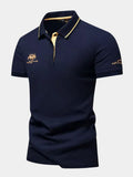 Polo Manica Corta da Uomo Collo a Contrasto