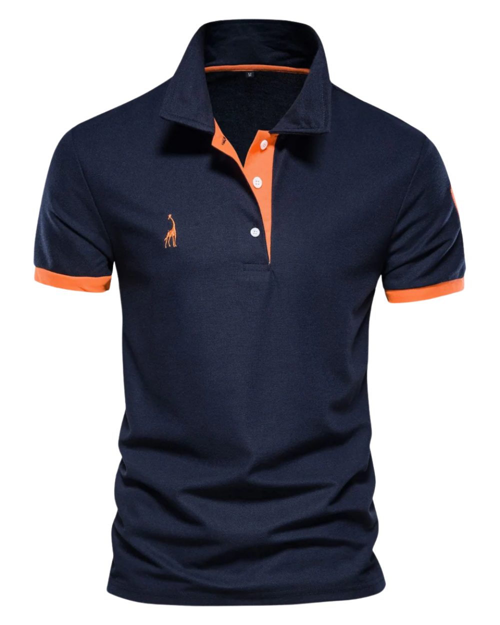 Polo da Uomo con Bordi a Contrasto — foto 3