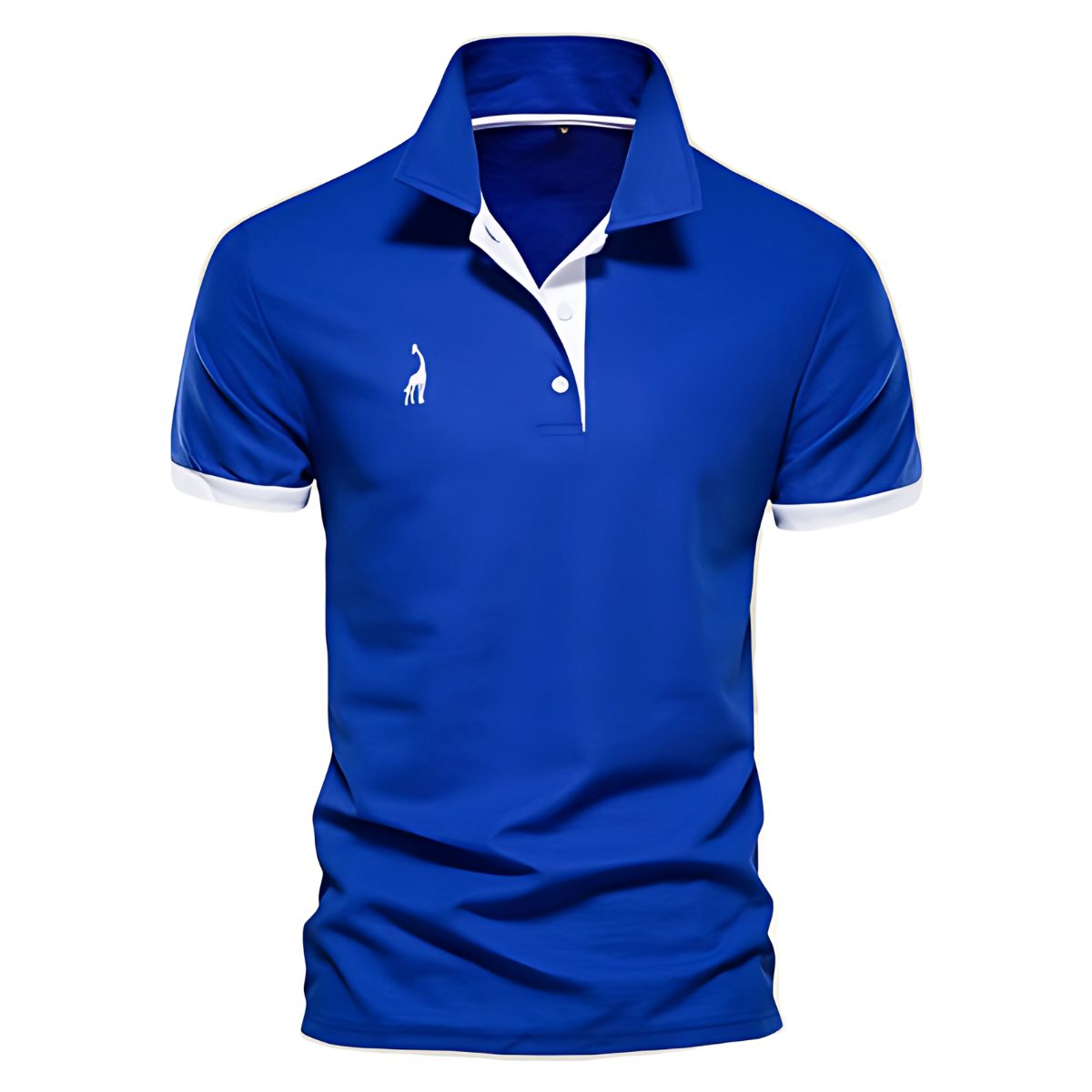 Polo da Uomo con Bordi a Contrasto — foto 5