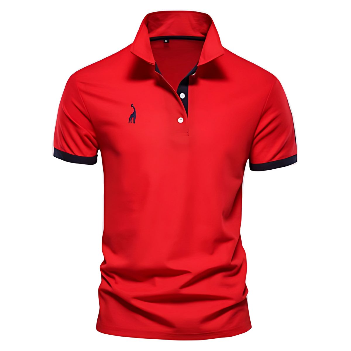 Polo da Uomo con Bordi a Contrasto — foto 6