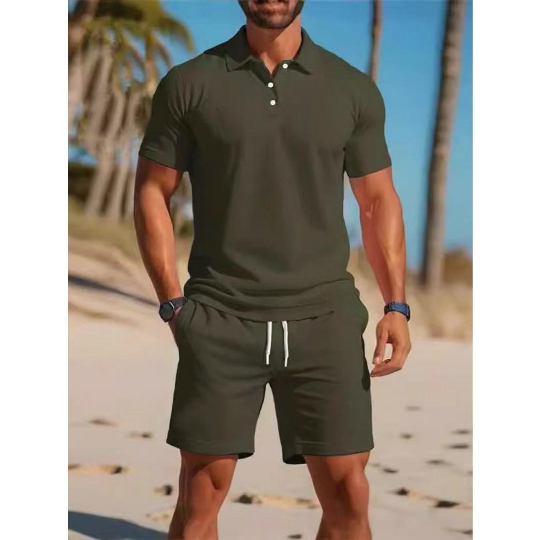 Completo Polo e Bermuda da Uomo Coulisse — foto 3
