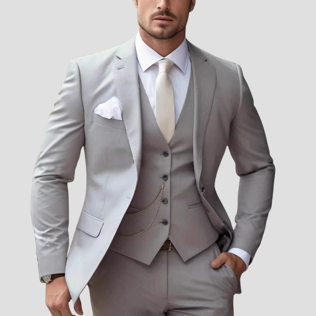 Completo Blazer Slim Fit da Uomo con Pantaloni — foto 5