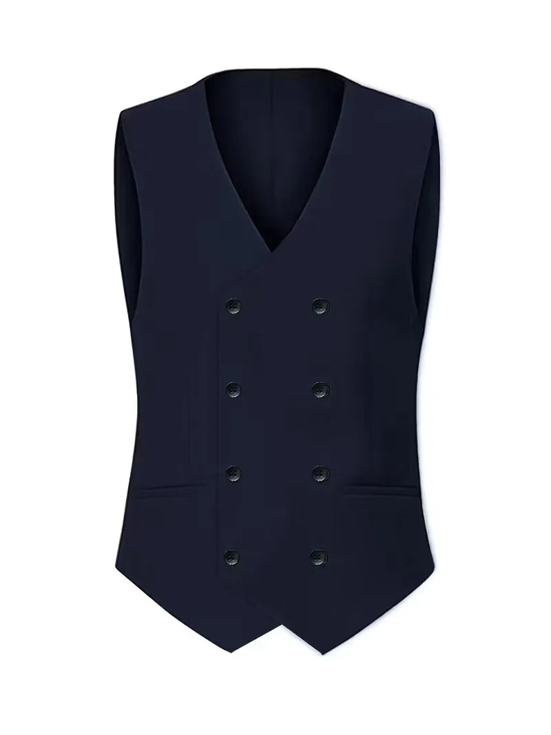 Completo Tre Pezzi da Uomo con Gilet Doppiopetto — foto 14