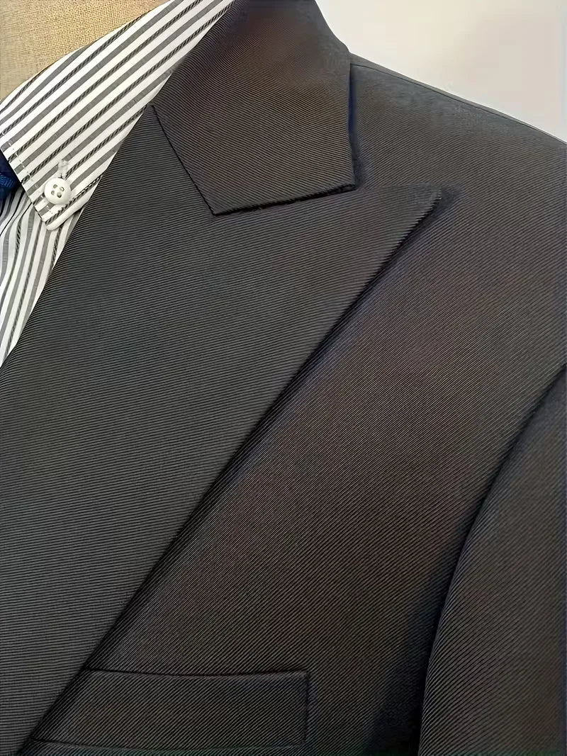 Completo Tre Pezzi da Uomo con Gilet Doppiopetto — foto 4