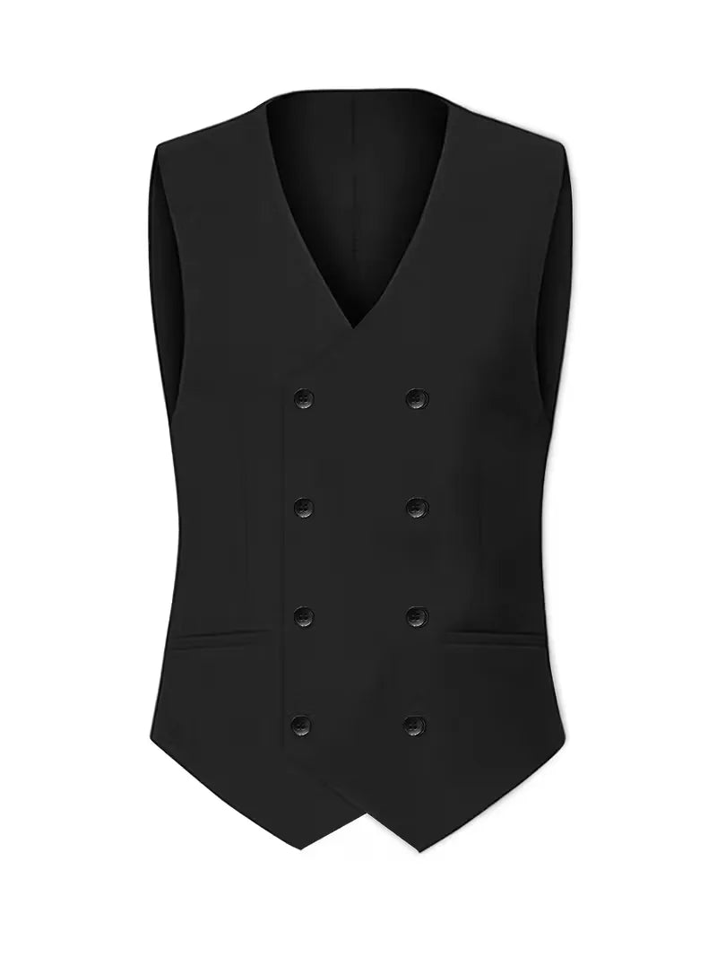 Completo Tre Pezzi da Uomo con Gilet Doppiopetto — foto 5