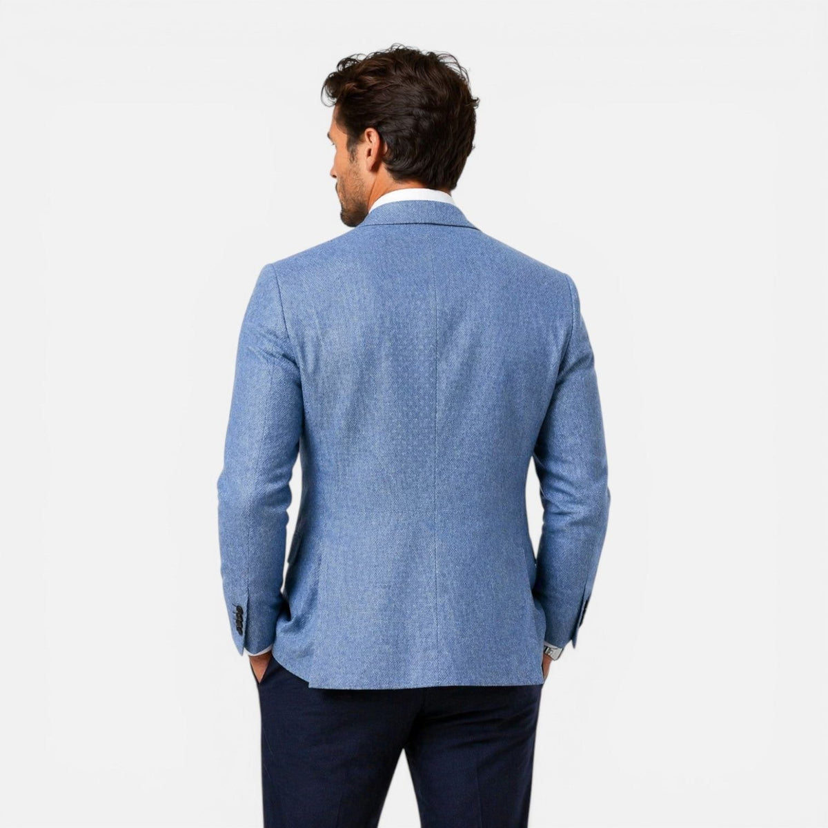Blazer da Uomo Slim Fit per la Mezza Stagione — foto 4