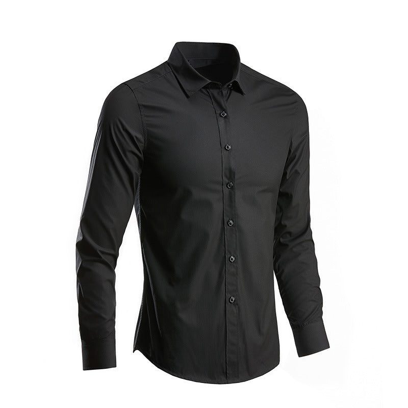 Camicia Slim Fit da Uomo Maniche Lunghe