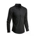 Camicia Slim Fit da Uomo Maniche Lunghe