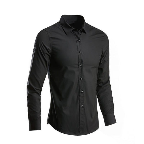 Camicia Slim Fit da Uomo Maniche Lunghe
