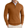Maglione Slim da Uomo con Mezza Zip