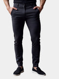 Pantaloni Chino Slim da Uomo Vita Piatta