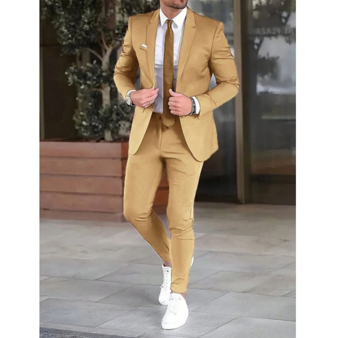 Completo Due Pezzi da Uomo Slim Fit