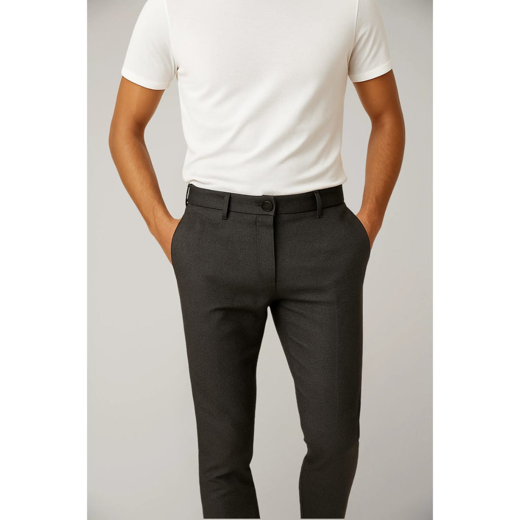 Pantaloni Chino Slim da Uomo Taglio Sartoriale — foto 3