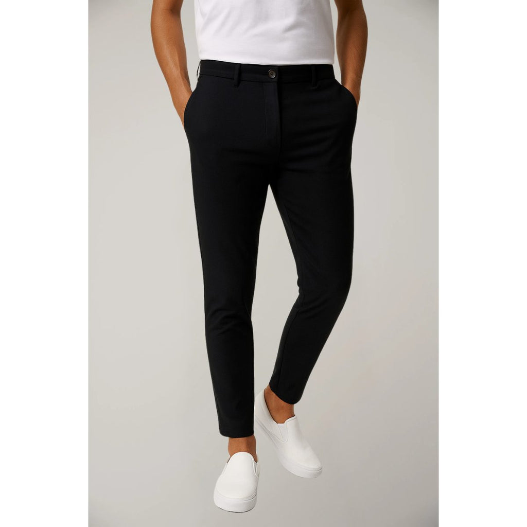 Pantaloni Chino Slim da Uomo Taglio Sartoriale — foto 5