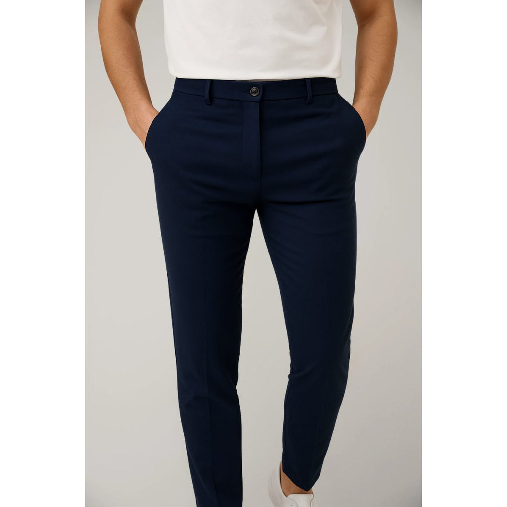 Pantaloni Chino Slim da Uomo Taglio Sartoriale — foto 7